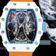 Swiss Clone Richard Mille RM53-01 Pablo Mac Donough Ceramic Watches Orange Textile band (7)_th.jpg